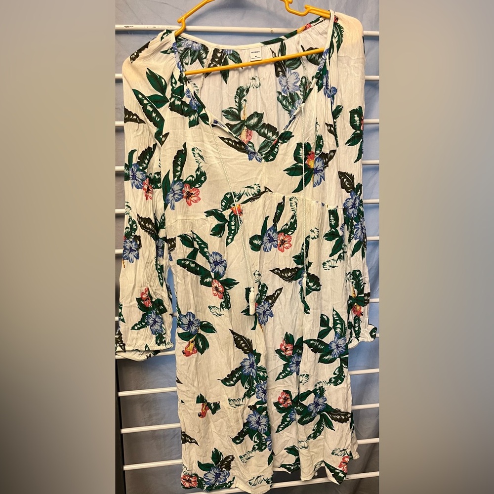Old Navy Women's Long Sleeve Dress - Floral
